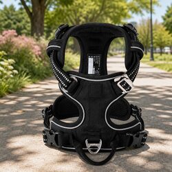 No Pull Dog Harness XS Breathable Mesh Reflective Adjustable Pet Safety Harness