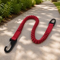 Bungee Leash Extension Red Large Attachment Dog Walking Control Jerks Tugs