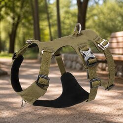 Dog Harness Escape Proof Adjustable Straps Waterproof Pet Walking Training Gear