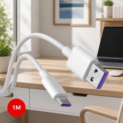 Practical USB to USB-C Cable for Everyday Use