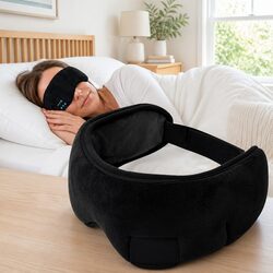 Practical Wireless Bluetooth Eye Mask for Home Use