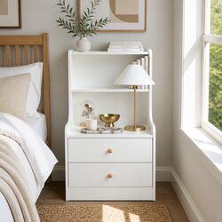 Functional Modern Nightstand with Drawers for Your Home