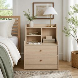 Functional Wooden Nightstand for Everyday Use