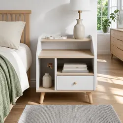 Compact Bedside Table for Small Bedrooms