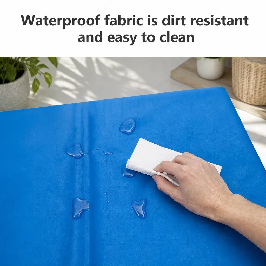 Pet Cooling Cushion XL Polyester Waterproof Fabric Blue