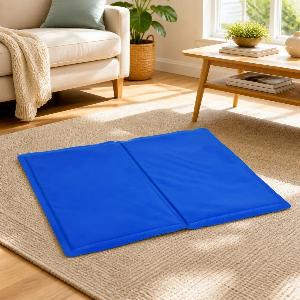Pet Cooling Cushion Dog Cat Summer Ice Pad Large Comfortable Resting Mat Bed