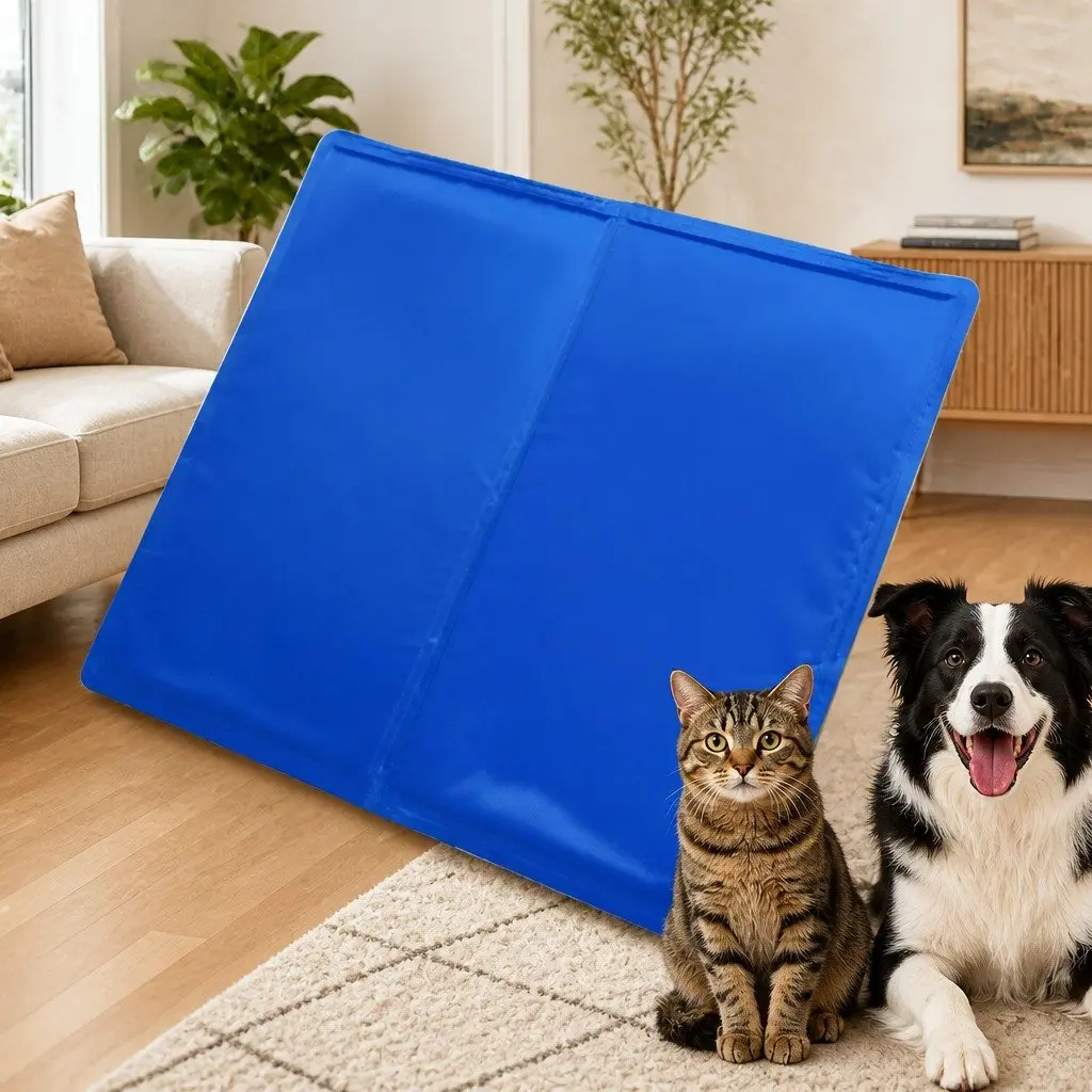 Pet Cooling Cushion Dog Cat Summer Ice Pad Large Comfortable Resting Mat Bed