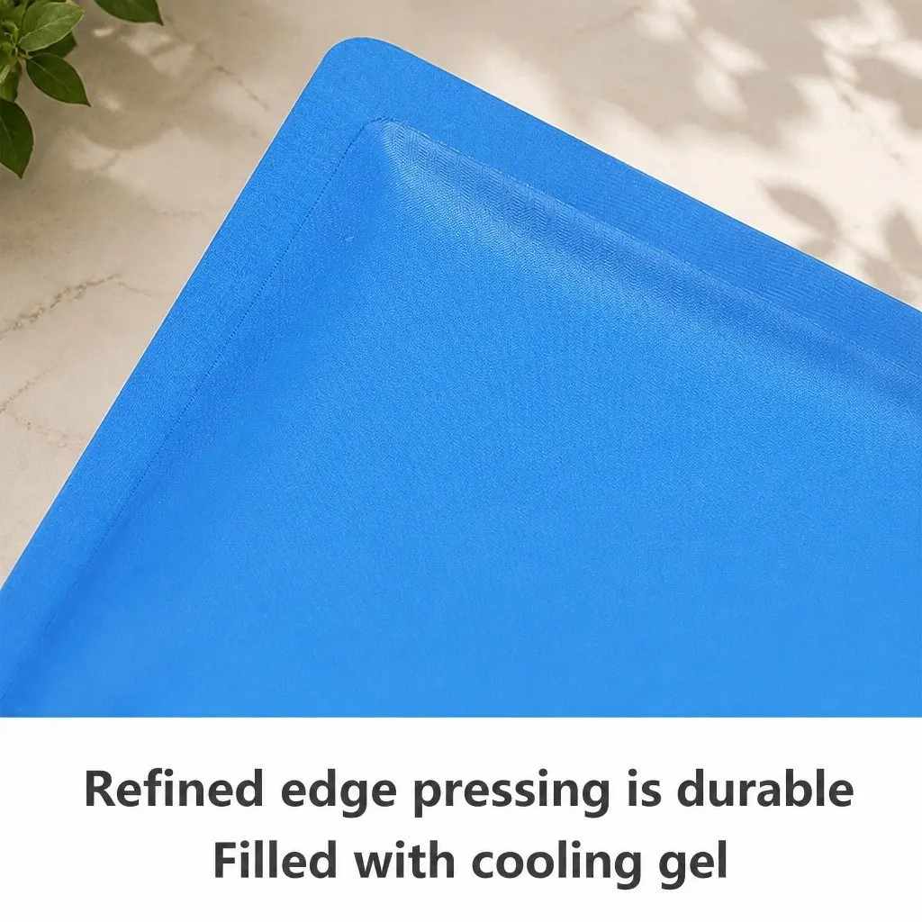 Pet Cooling Cushion Gel Mat M Size Blue
