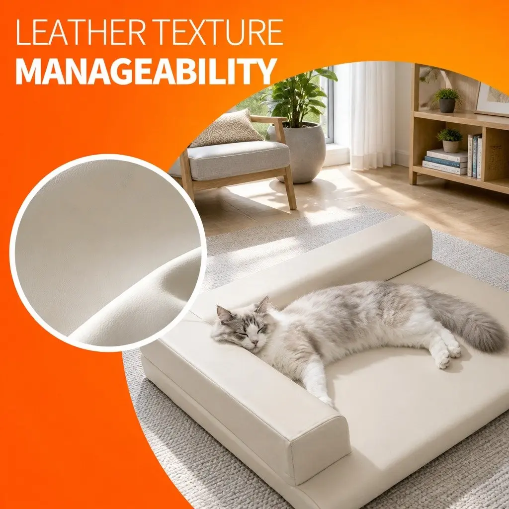 Dog Bed L-Shaped High-density Sponge 45x35cm Grey Washable Detachable Zipper Indoor Sleeping Cushion Mattress