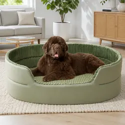 Versatile XXL Pet Nest Bed for Various Living Spaces