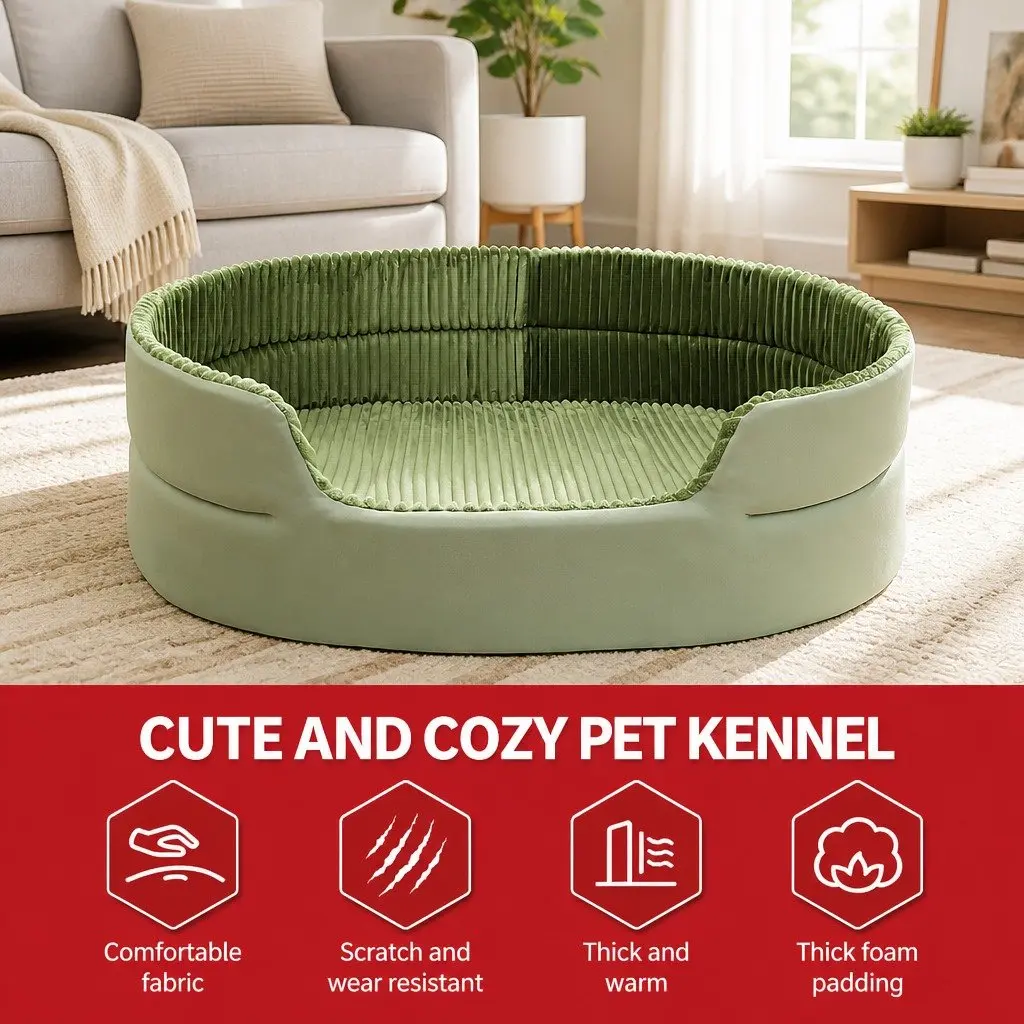 XXL Pet Nest Bed for Various Living Spaces