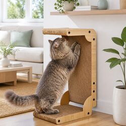 Practical Vertical Cat Scratch Board for Home Use