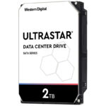 WESTERN DIGITAL Digital WD Ultrastar Enterprise HDD 2TB 3.5' SATA 128MB 7200RPM 512N SE DC HA210 24x7 600MB Buffer 2mil hrs MTBF s HUS722T2TALA604