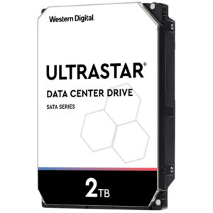 WESTERN DIGITAL Digital WD Ultrastar Enterprise HDD 2TB 3.5' SATA 128MB 7200RPM 512N SE DC HA210 24x7 600MB Buffer 2mil hrs MTBF s HUS722T2TALA604