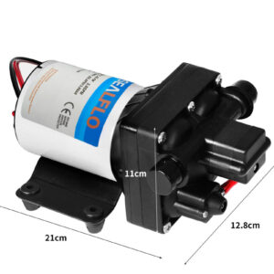 12V  Water Pump High Pressure Self-priming rv Camping Boat 70PSI 20.8L/M