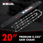 20'' Chainsaw Bar and Chain 0 .325 Pitch Gauge 76 Link Universal