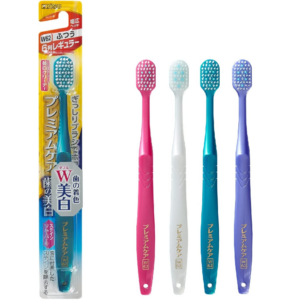 [6-PACK]  Premiumcare Toothbrush No. 62 Whitening Broad Head Massage Toothbrush (pack of three)