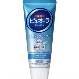 [6-PACK] KAO Japan Medicinal Pyuora Toothpaste Clean Mint 115g