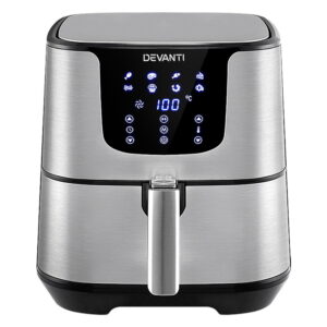 7L Air Fryer Healthy Cooker LCD Touch Oil Free 1700W Non Stick 8 Presets