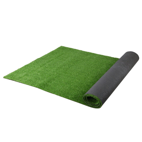 Artificial Grass 2mx10m 10mm Olive Green Synthetic Lawn UV Resistant Pet Safe