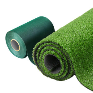 Artificial Grass 1x10m Synthetic Lawn 10SQM Olive Green 17mm Pile UV Safe Pet