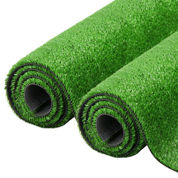 Artificial Grass 20SQM Synthetic Lawn 17mm Olive Green UV Resistant 1x10M