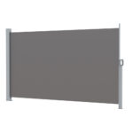 Retractable Side Awning 2x3M UV Resistant Privacy Screen Outdoor Sun Shade Grey