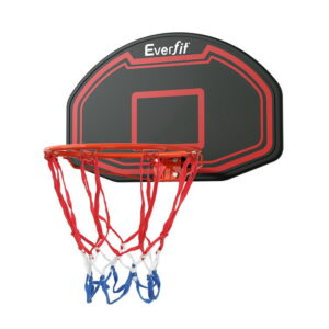 Wall Mounted Basketball Hoop Portable HDPE Backboard Steel Ring Indoor Outdoor