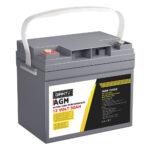 12V 50Ah AGM Deep Cycle Battery Sealed Power Solar Marine 4WD Camping 1400 Cycles