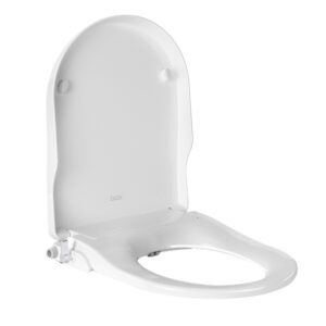 Bidet Toilet Seat Dual Nozzle Self Cleaning Feminine Wash White PP5 Plastic