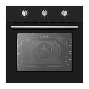 60cm Electric Wall Oven Convection Grill 70L Stainless 5 Modes Cool Touch