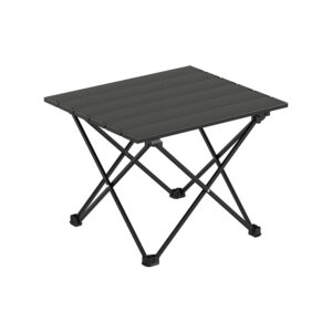 Folding Camping Table Aluminium 40cm Portable Lightweight 30kg Capacity Outdoor