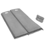 Double Camping Sleeping Mat Self Inflating Foam 187x132x9.5cm Water Resistant