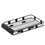 Universal Roof Rack Basket 160cm Steel Cargo Carrier 100kg Capacity Vehicle