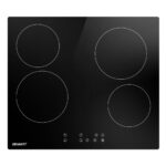 60cm Ceramic Cooktop Electric 4 Burner Stove Hob 6000W Touch Control Timer