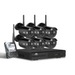 Wireless 3MP CCTV Security Camera System 8CH NVR Outdoor 1TB HDD Night Vision