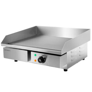 Electric Griddle Commercial 3000W Stainless Steel Hot Plate 240V 50Hz BBQ Grill