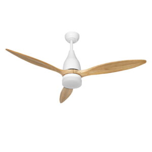 Ceiling Fan 52inch Light Wood 3 Speeds LED Light Remote Control Quiet Operation