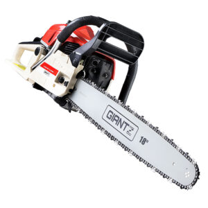 Petrol Chainsaw 75CC E Start 18 Bar Semi Chisel Chain Commercial Grade 80 Characters