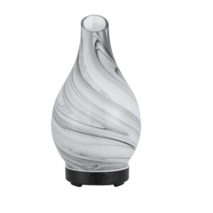 Ultrasonic Aroma Diffuser Humidifier 100ml LED 7 Color Marble Glass