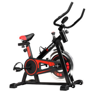 Bike 6kg Flywheel Adjustable Fitness Home Gym LCD Monitor Non Slip Pedals