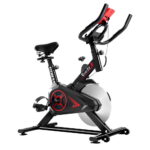 Bike 10kg Flywheel Adjustable Resistance Fitness Cycling LCD Monitor