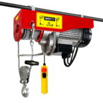 Electric Hoist Winch 510W 125/250kg High Tensile Cable Emergency Stop 18m Rope