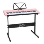 61 Key Lighted Keyboard Electric Piano LED Display Music Stand Training Modes