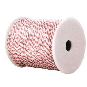 Electric Fence Polywire 500M Red White Highly Visible UV Stabilised 9 Strand