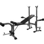 Adjustable 8 in 1 Weight Bench Gym Equipment 200kg Capacity Foldable Design