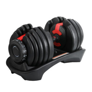 Adjustable Dumbbell Set 24kg Home Gym Fitness 15 Weight Combinations Non Slip