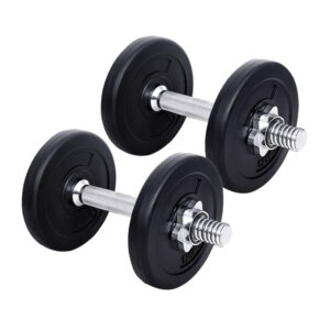 10KG Adjustable Dumbbell Set Home Gym Weight Plates Fitness Exercise