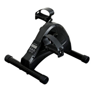 Mini Exercise Bike Cross Trainer 80W Portable Pedal Exerciser w/ LCD Monitor