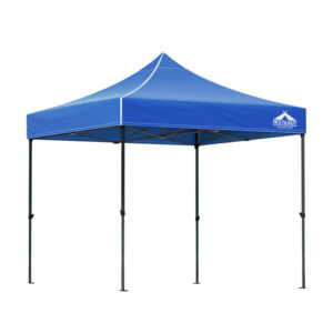 Pop Up Gazebo 3x3m Marquee Folding Outdoor UV Water Resistant Canopy Blue